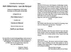 Adri van de Korput- Piet Akkermans